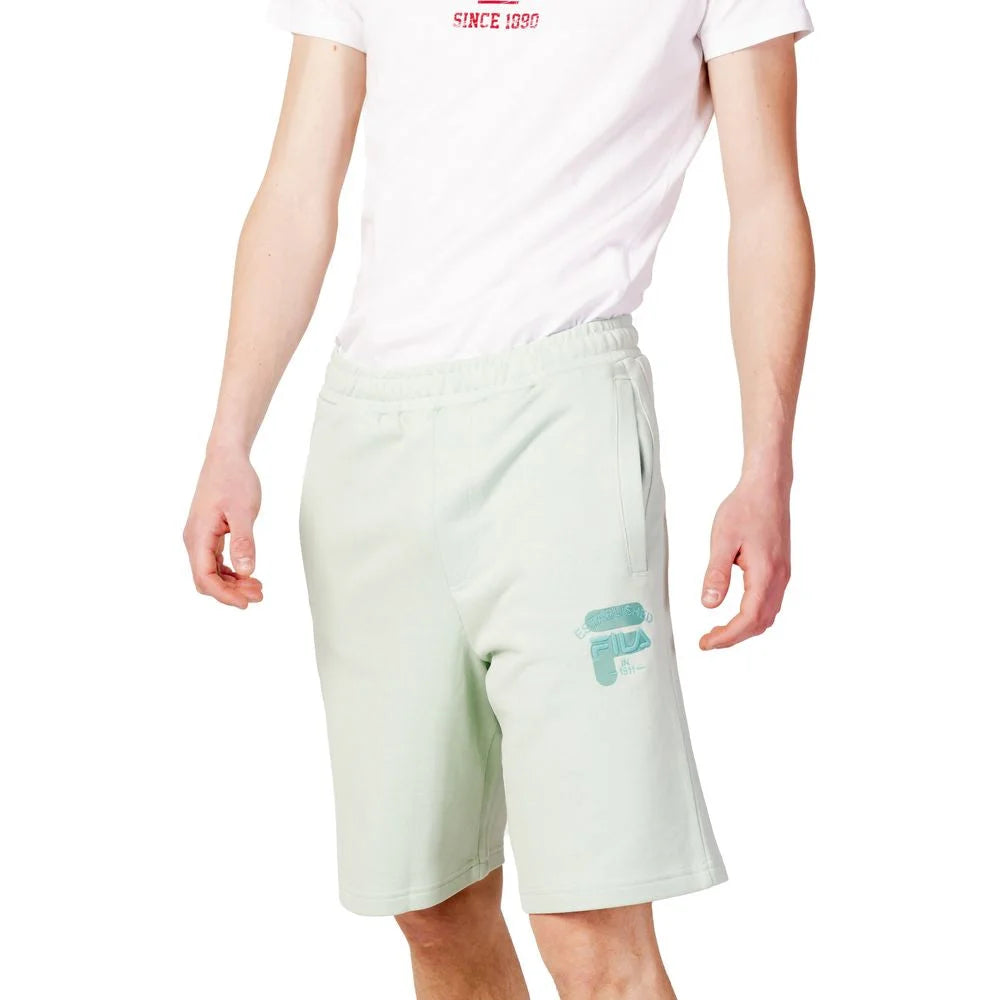 Fila Green Cotton Bermuda Shorts - IT42 | XS