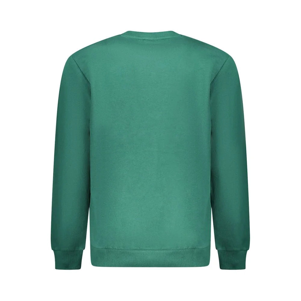Fila Green Cotton Men Sweater - S - Sweatshirts