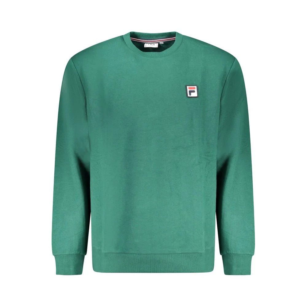 Fila Green Cotton Men Sweater - S - Sweatshirts