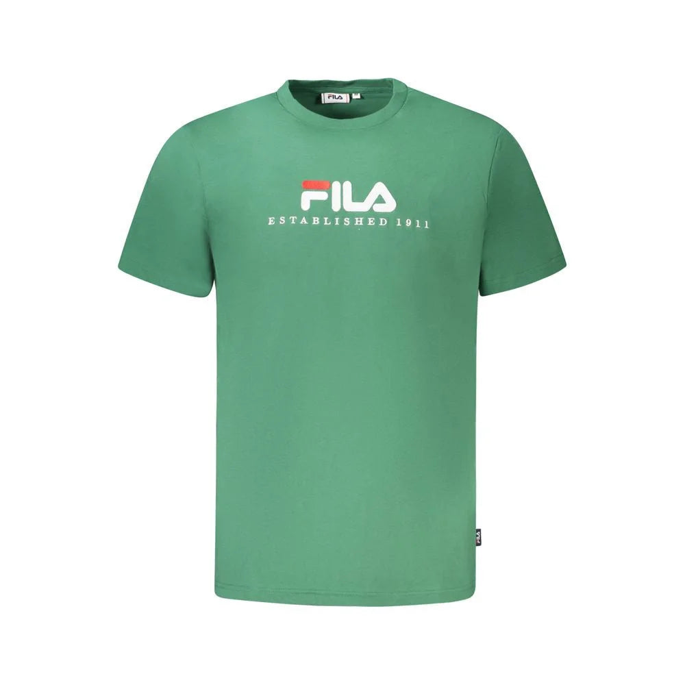 Fila Green Cotton T-Shirt - XL - T-Shirts