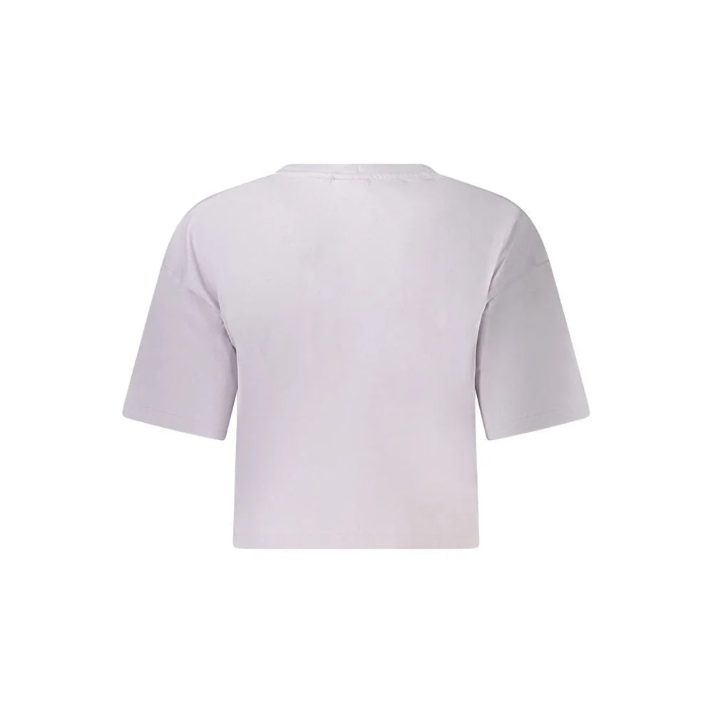 Fila Pink Cotton Women T-Shirt - T-Shirts