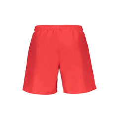 Fila Red Polyester Swimwear - Swim Boxers