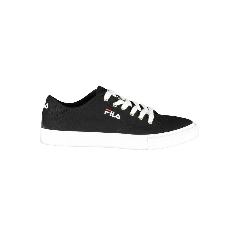 Fila Sleek Black Laced Sports Sneakers - Athletic Shoes