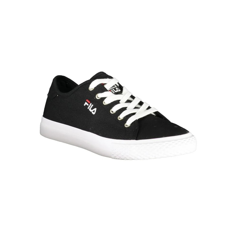 Fila Sleek Black Laced Sports Sneakers - Athletic Shoes
