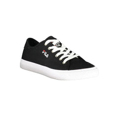Fila Sleek Black Laced Sports Sneakers - Athletic Shoes