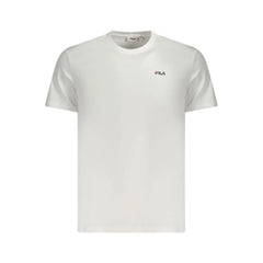 Fila White Cotton Men T-Shirt - T-Shirts
