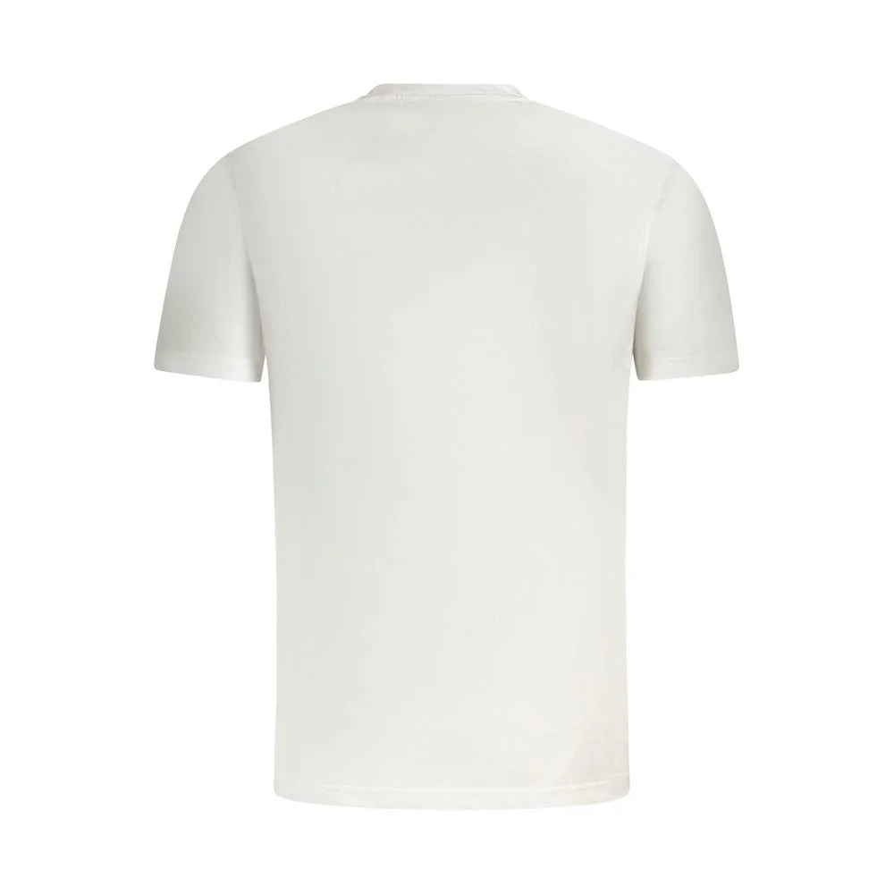 Fila White Cotton Men T-Shirt - T-Shirts