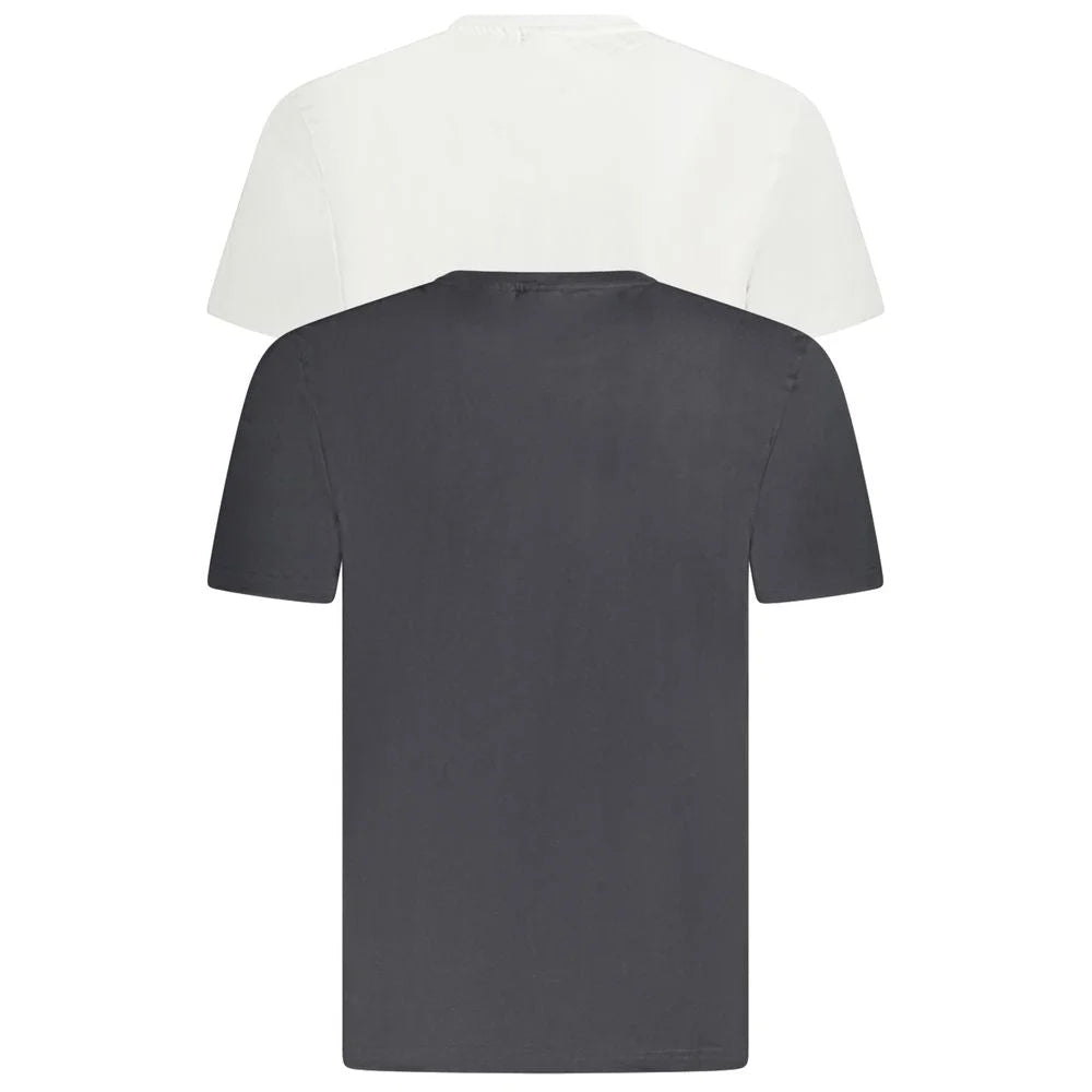 Fila White Cotton Men T-Shirt - T-Shirts