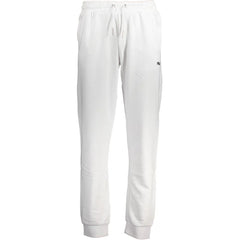 Fila White Cotton Pant - Joggers