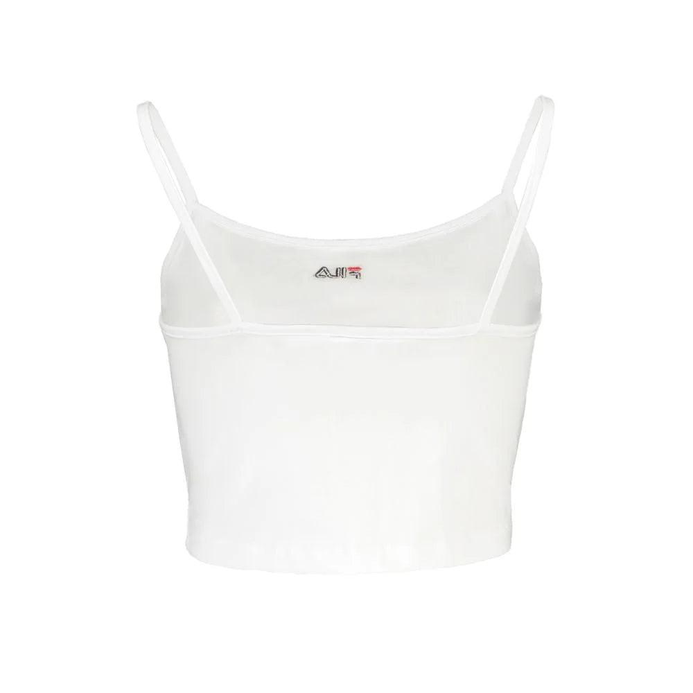 Fila White Cotton Shirt - L - Tank Tops