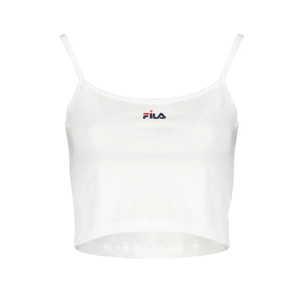 Fila White Cotton Shirt - L - Tank Tops