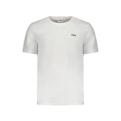 Fila White Cotton T-Shirt