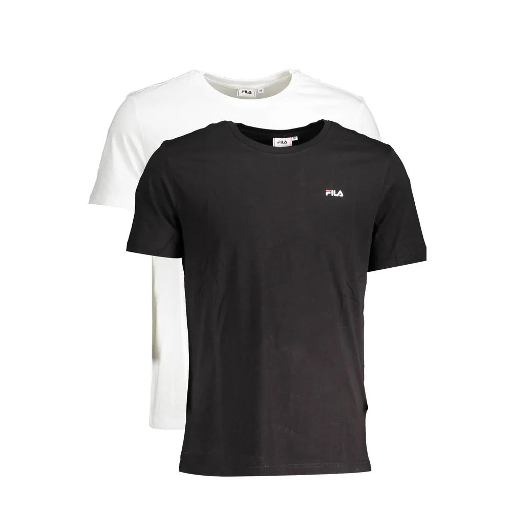 Fila White Cotton Women T-Shirt - T-Shirts