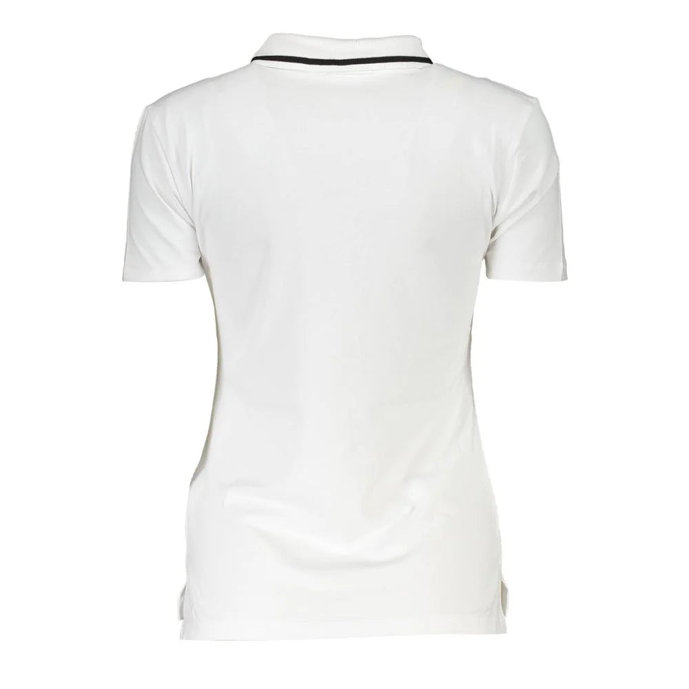 Fila White Cotton Womens Polo Shirt - Polos