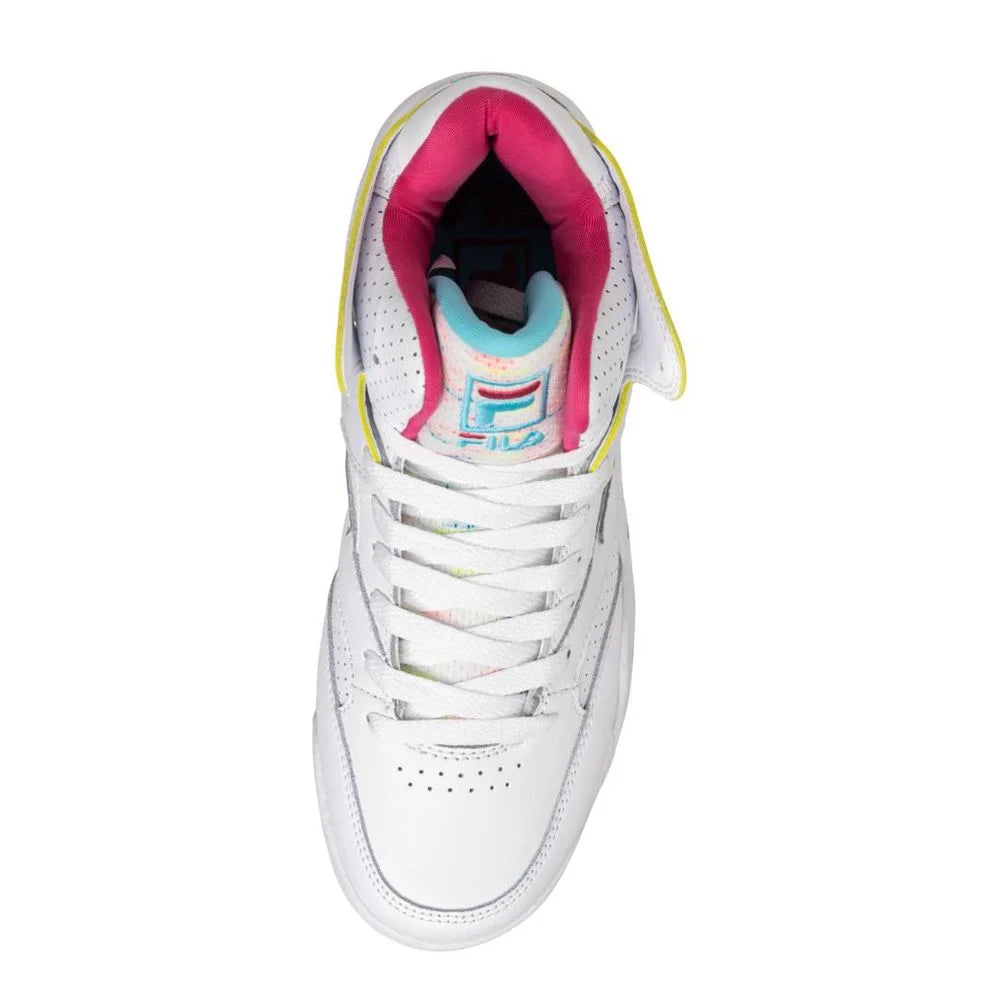 Fila White Leather Athletic Sneakers - EU39/US9