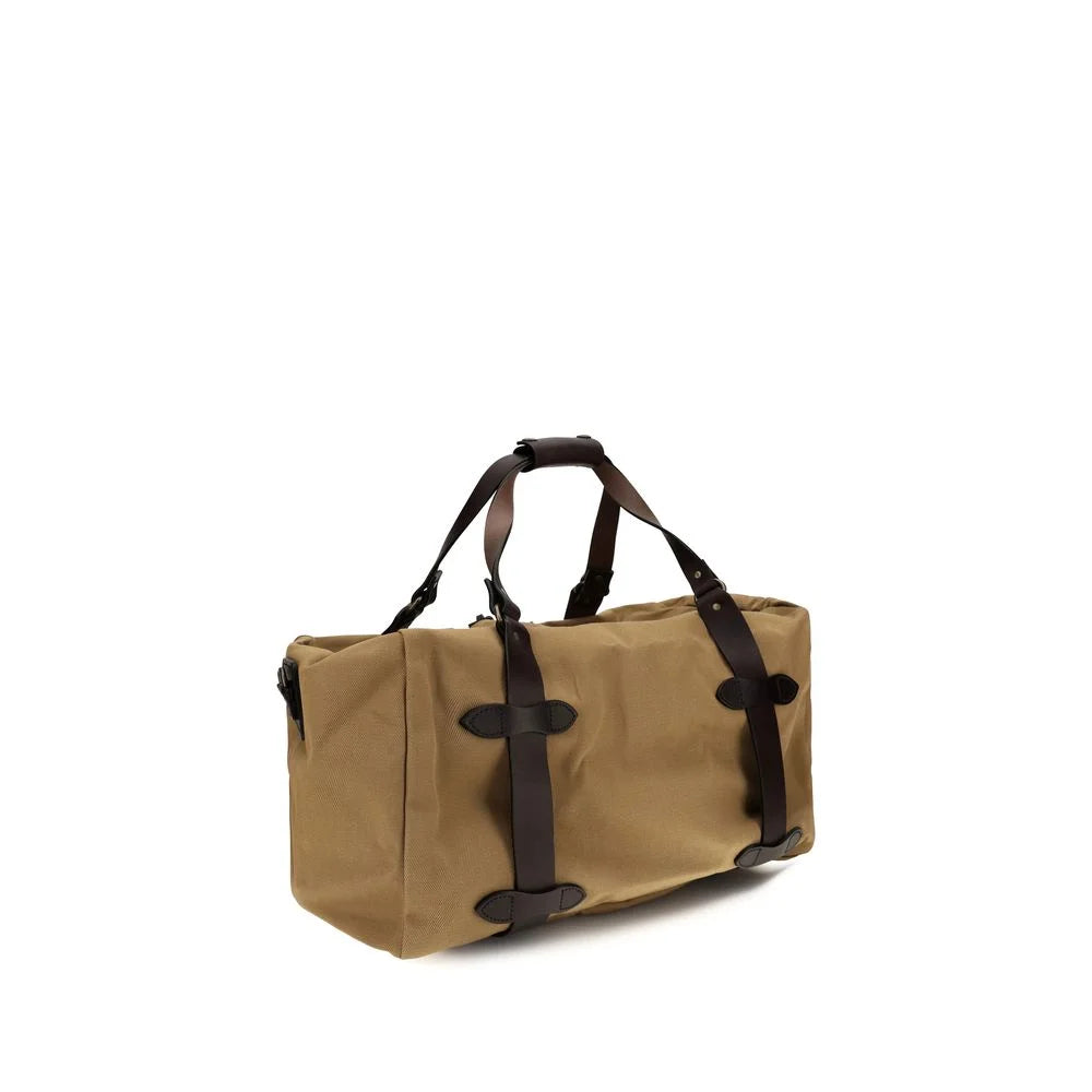 Filson Beige Cotton Shoulder Bag