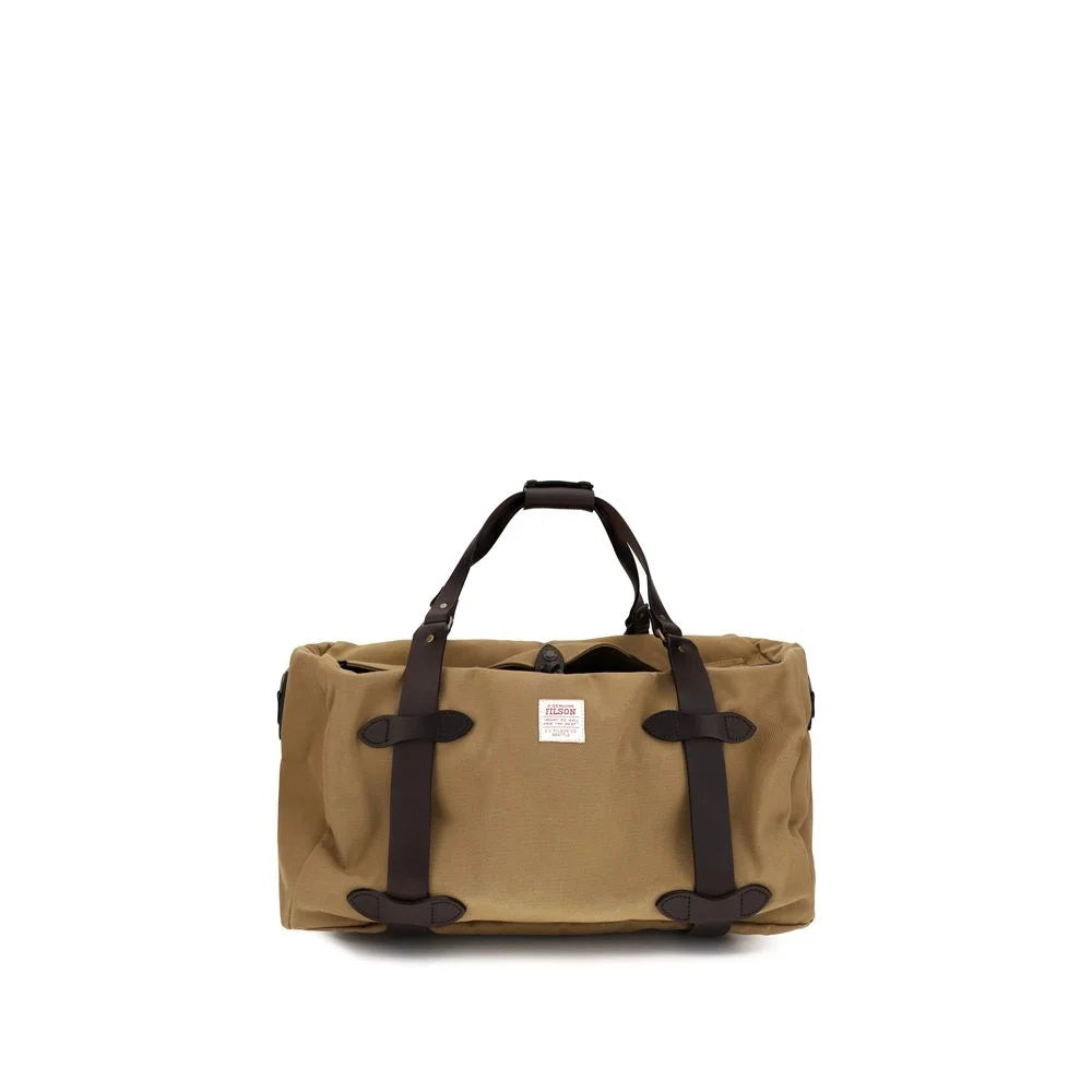 Filson Beige Cotton Shoulder Bag