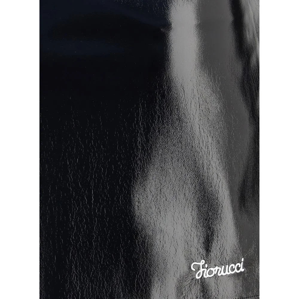 Fiorucci Black Cotton Mini Skirt - IT38 | S