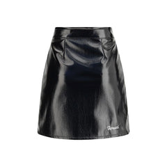 Fiorucci Black Cotton Mini Skirt - IT38 | S