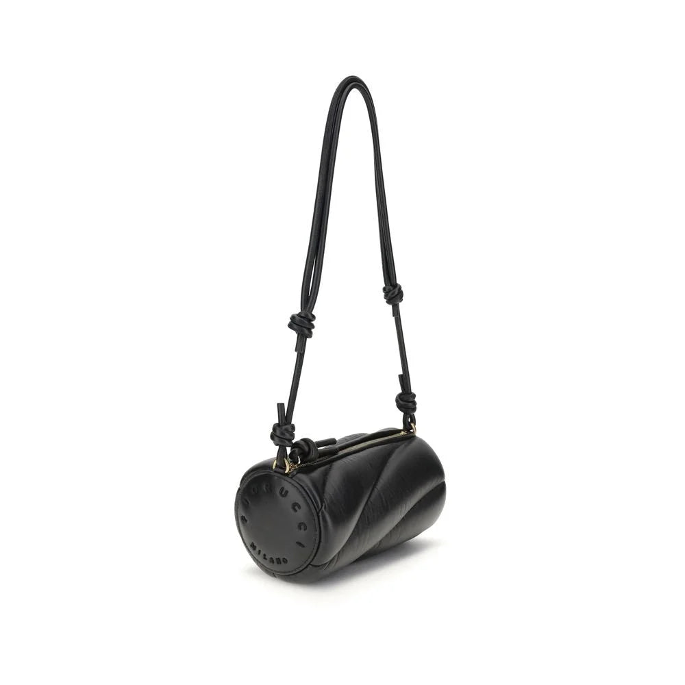 Fiorucci Black Lamb Ovis Aries Aries Shoulder Bag - Shoulder Bags
