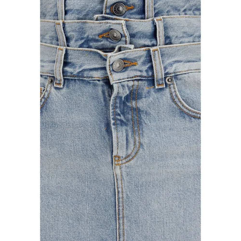Fiorucci Blue Denim Skirt