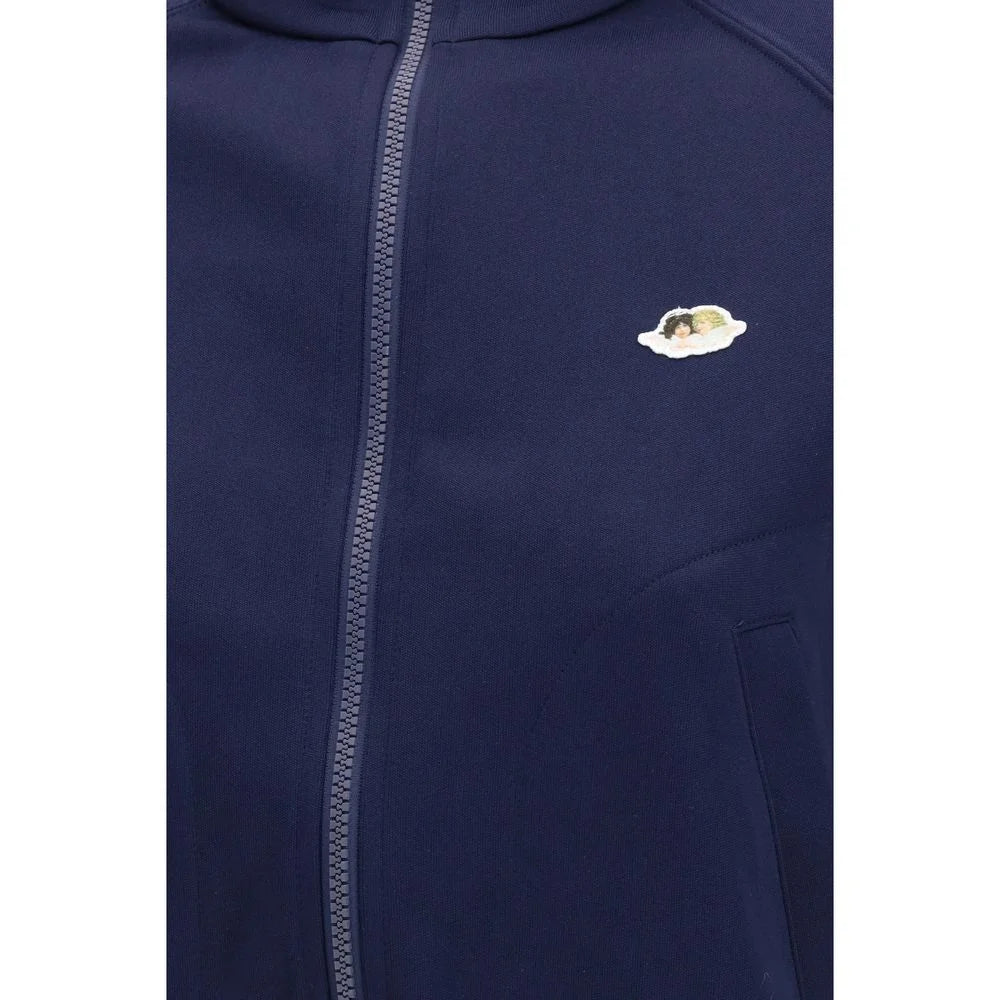 Fiorucci Blue Polyester Sweatshirt