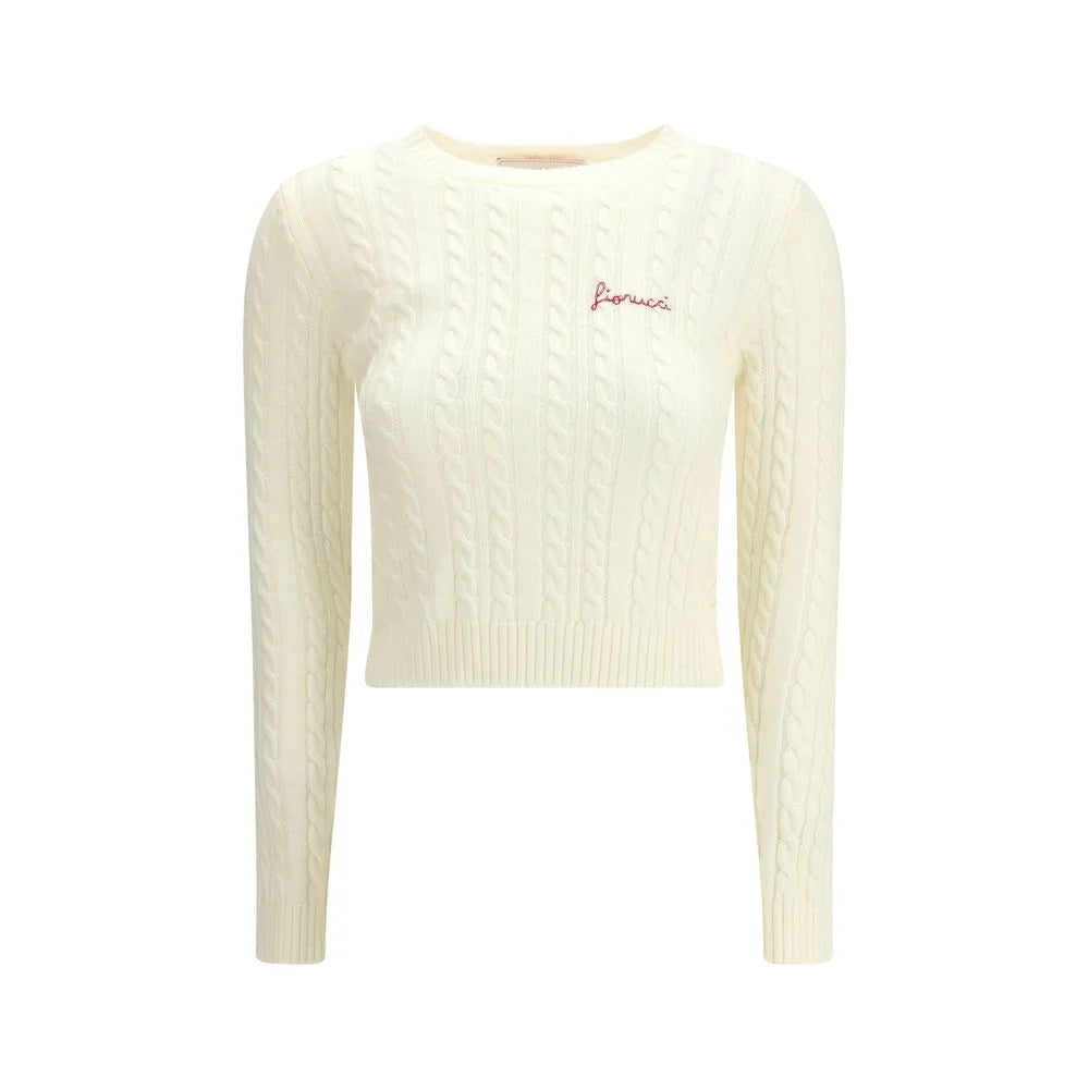 Fiorucci Cream Merino Wool Sweatshirt