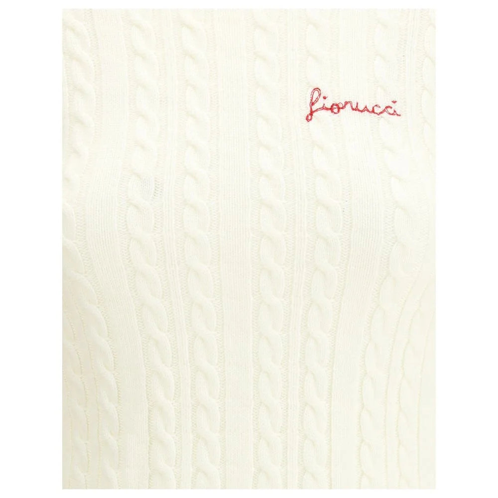 Fiorucci Cream Merino Wool Sweatshirt