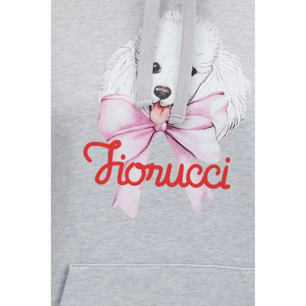 Fiorucci Gray Cotton Sweatshirt