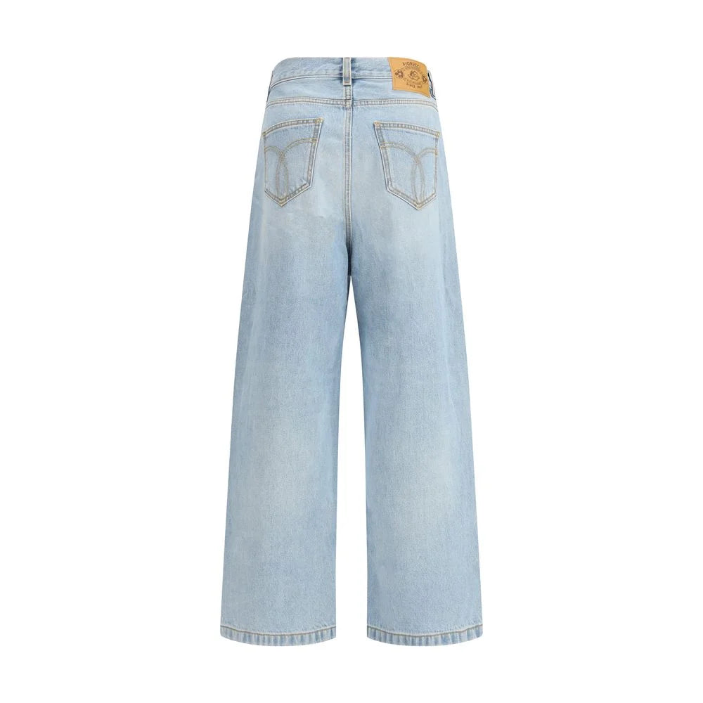 Fiorucci Light Blue Cotton Jeans Denim - W25