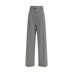 Fiorucci Multicolor Fleece Wool Casual Pants