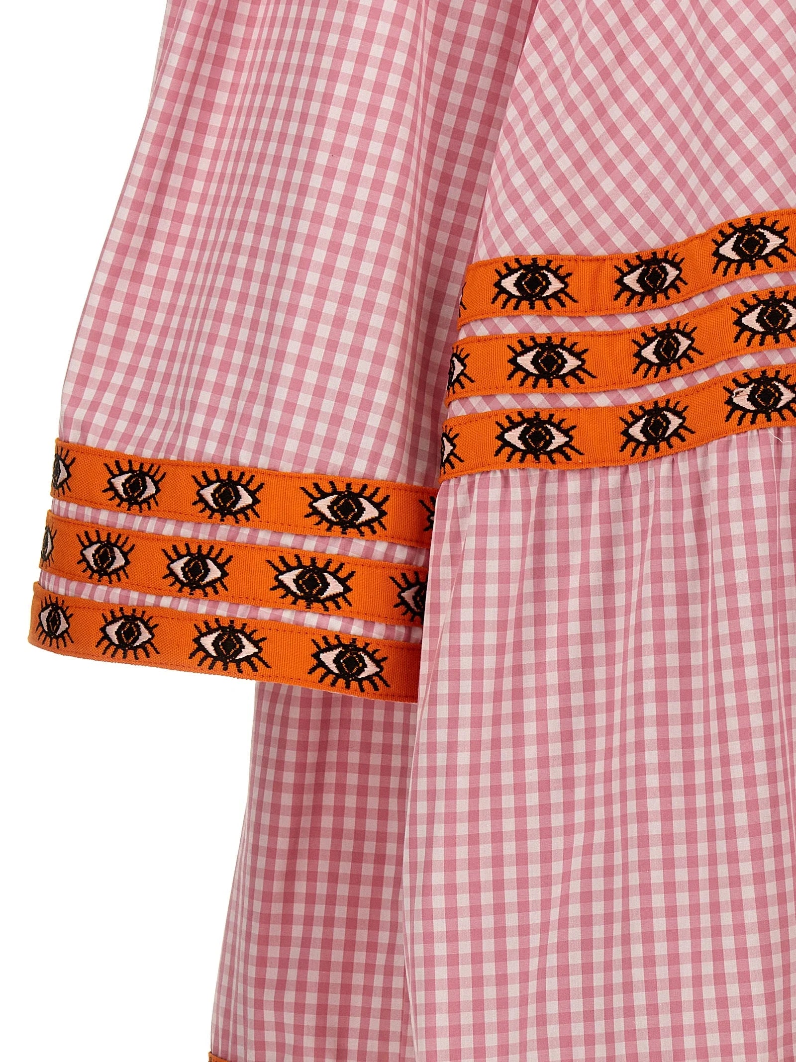 Flora Sardalos Multicolor Cotton Long Dress - One Size