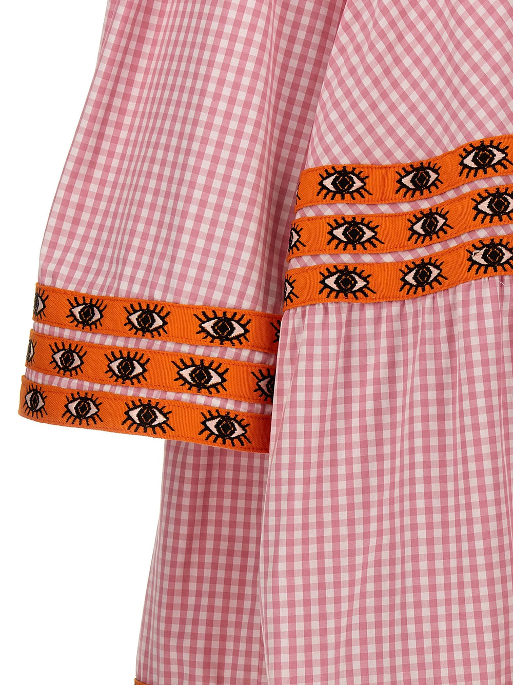 Flora Sardalos Multicolor Cotton Long Dress - One Size