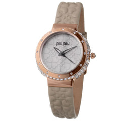 Folli Follie Gray Leather Watch - Watches