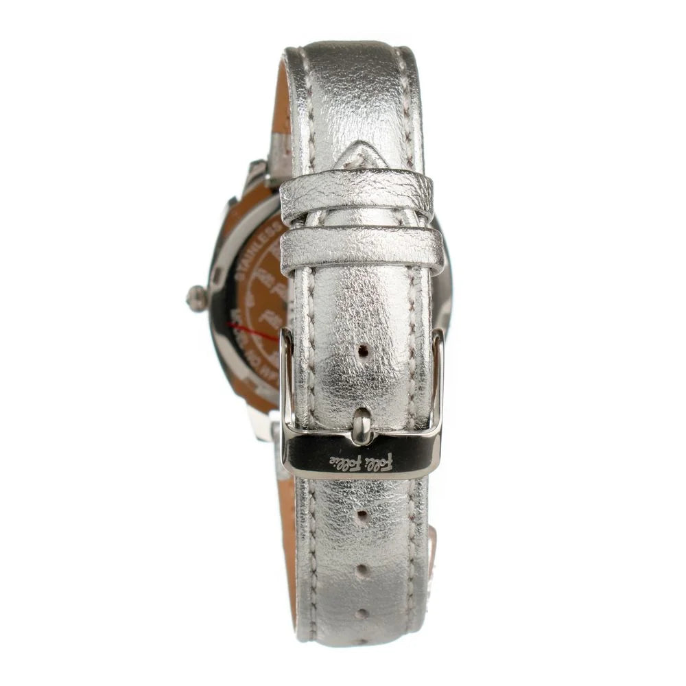 Folli Follie Gray Leather Watch - Watches