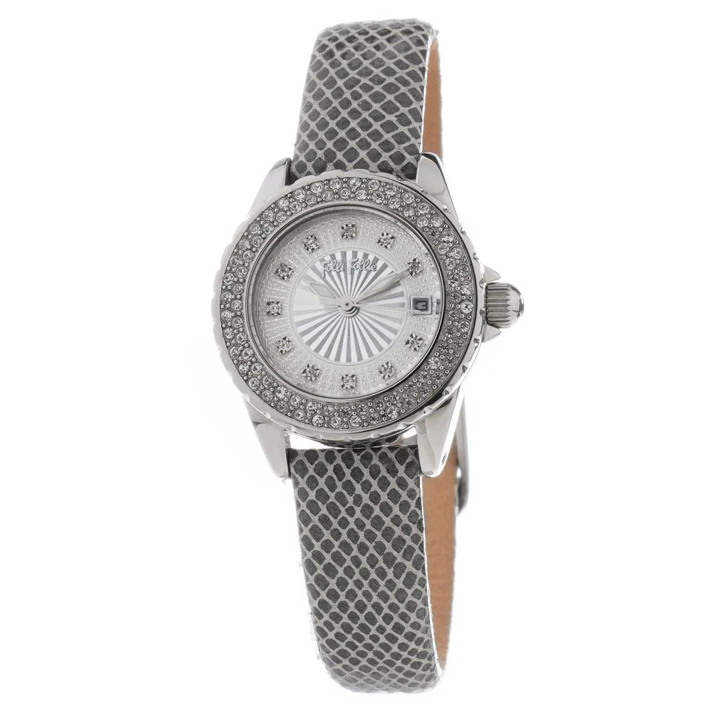 Folli Follie Gray Leather Watch - Watches