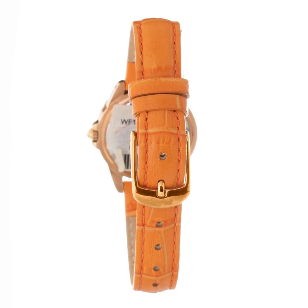 Folli Follie Orange Leather Watch - Watches