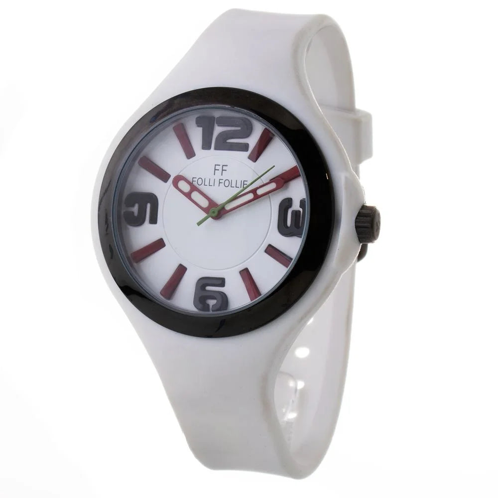 Folli Follie White Synthetic Watch - Watches