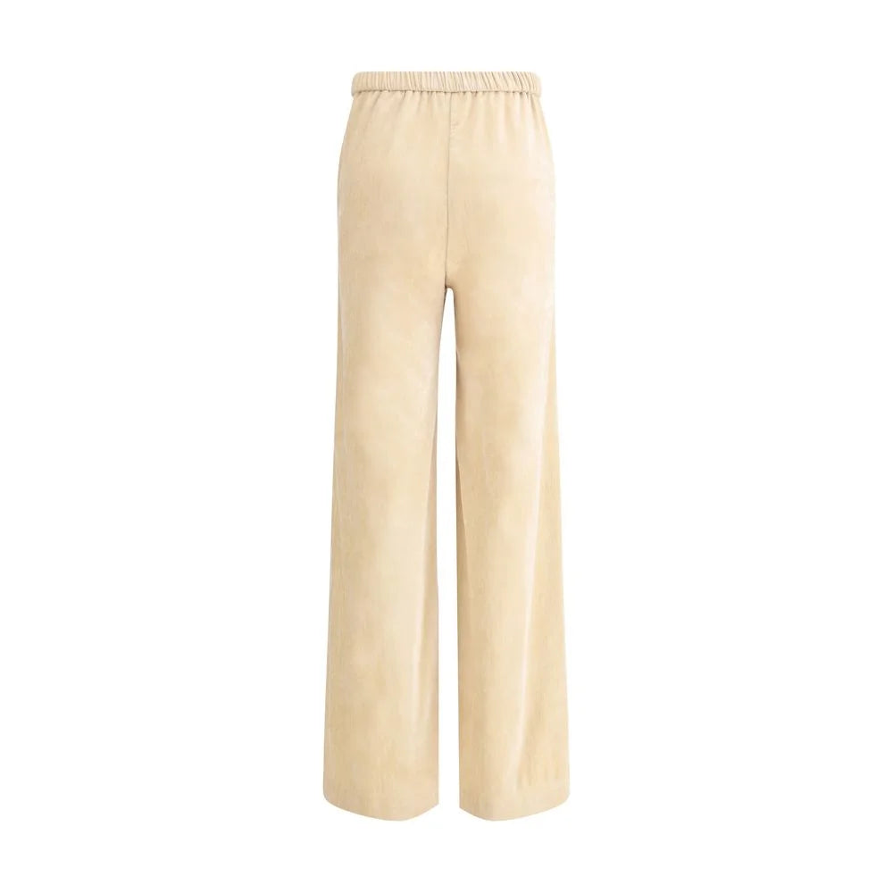 Forte_Forte Beige Cotton Casual Pants - 0/XS