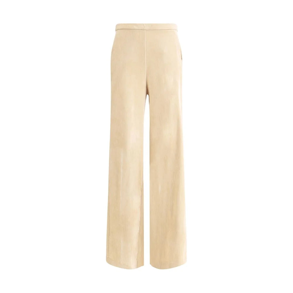 Forte_Forte Beige Cotton Casual Pants - 0/XS
