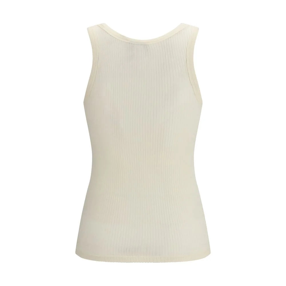 Forte_Forte Beige Fleece Wool Top