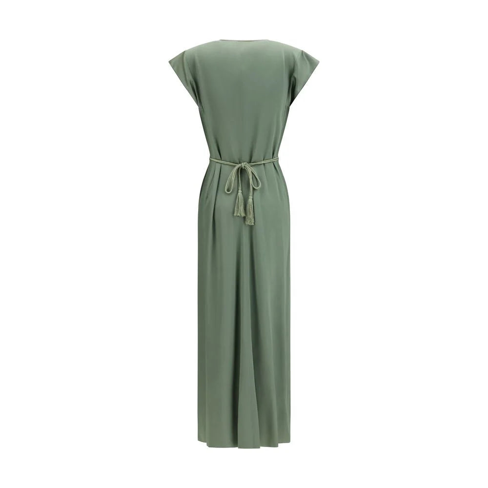 Forte_Forte Bicolor Viscose Casual Dress - 3