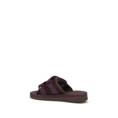 Forte_Forte Black Polyester Flat Sandals