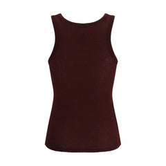 Forte_Forte Brown Fleece Wool Top - II/M