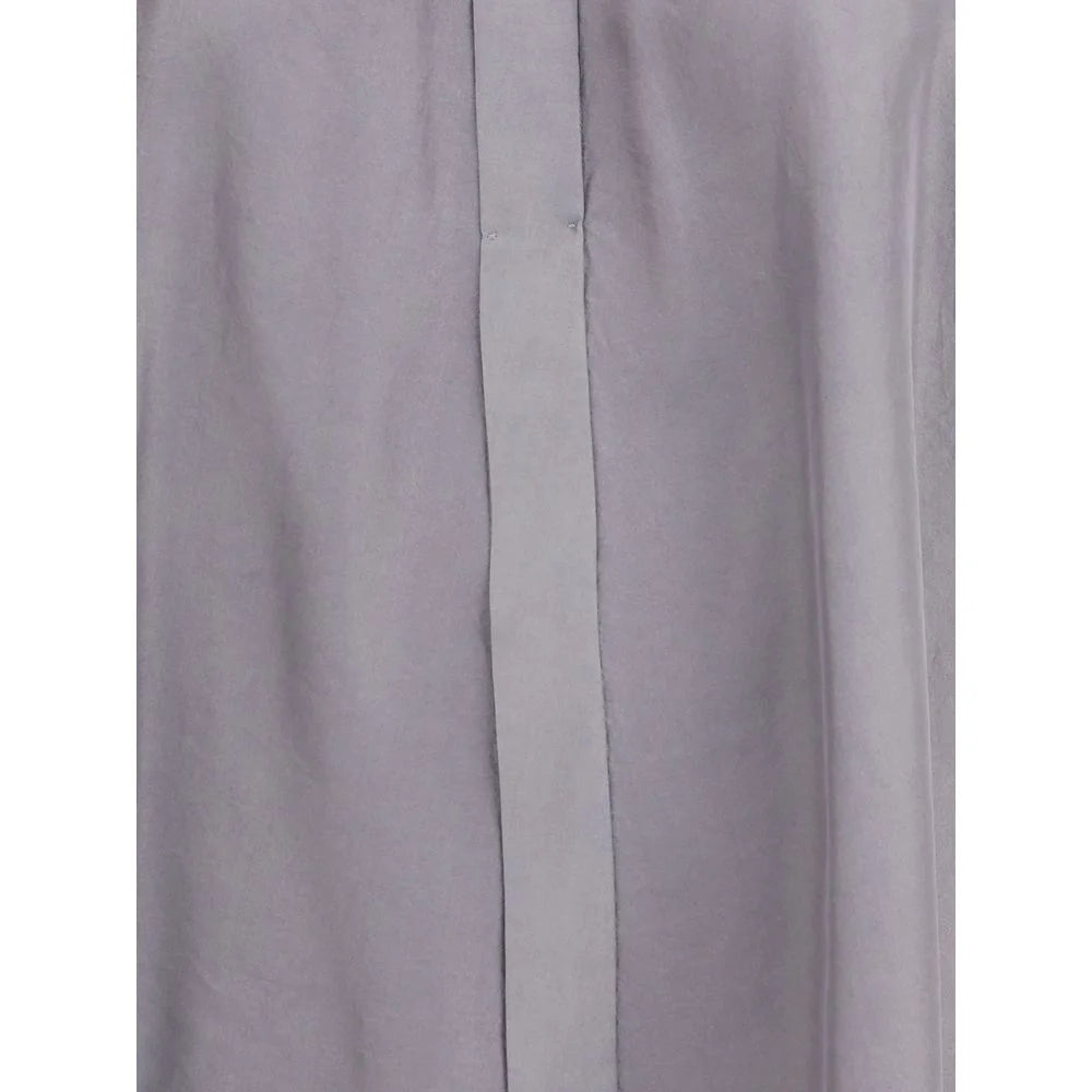 Forte_Forte Crater-collar Shirt in habotai Silk - I/S