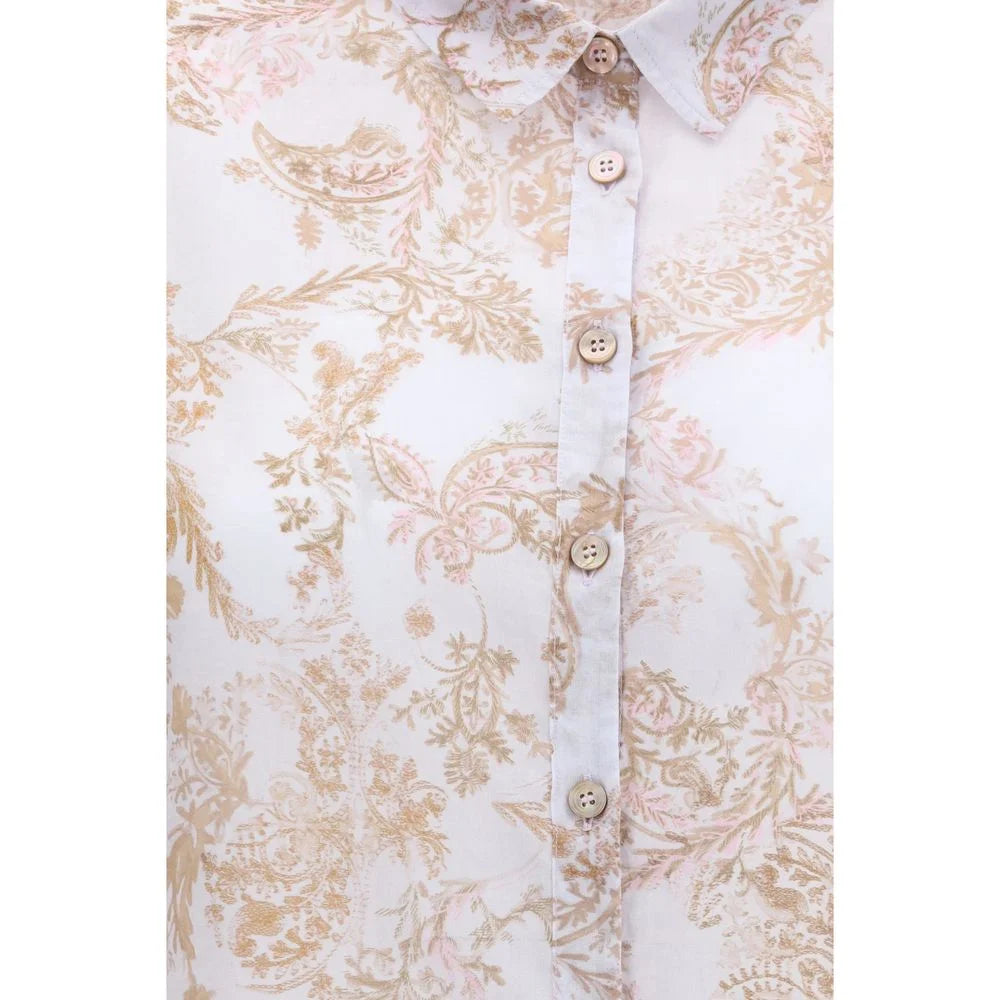 Forte_Forte Multicolor Cotton Pattern Shirt - 3