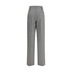 Forte_Forte Multicolor Fleece Wool Casual Pants - II/M