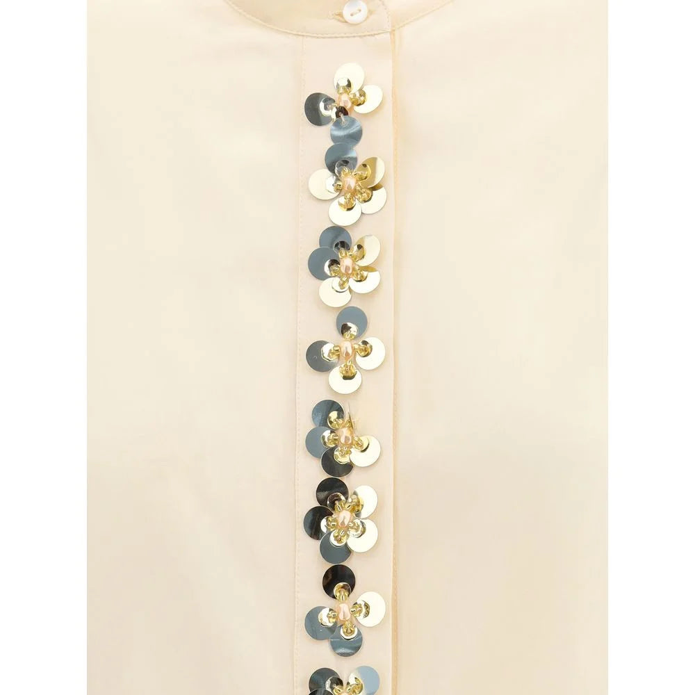 Forte_Forte Multicolor Silk Blouse - Blouses