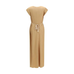 Forte_Forte Orange Viscose Casual Dress - 2