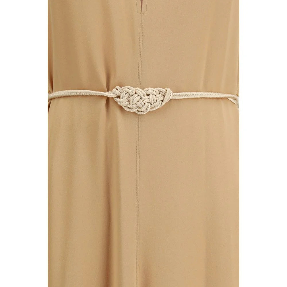 Forte_Forte Orange Viscose Casual Dress - 2
